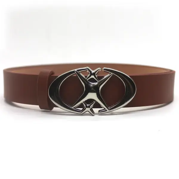 Gothic Punk Moon Star Buckle Belt - Image 7