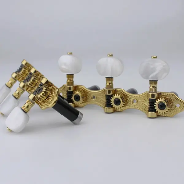 Gold Steel Guitar Tuning Pegs for Classical Guitar - Image 4