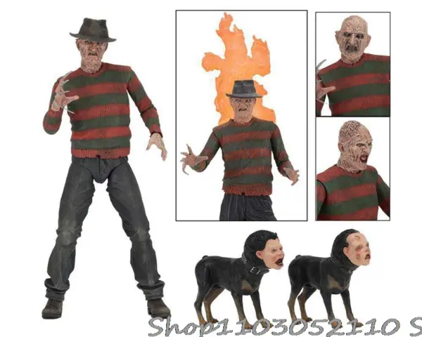 NECA Freddy Krueger Action Figure Freddy's Revenge Collector Model - Image 2
