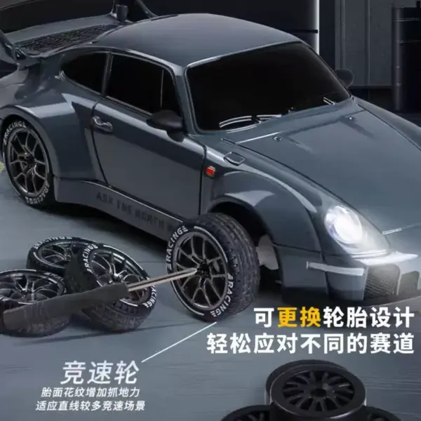 Upgraded 1/20 Scale RC Drift Car with Obstacles - Image 6
