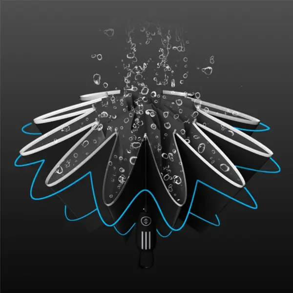 Luxury Automatic Reverse Folding Umbrella for Xiaomi - Image 3