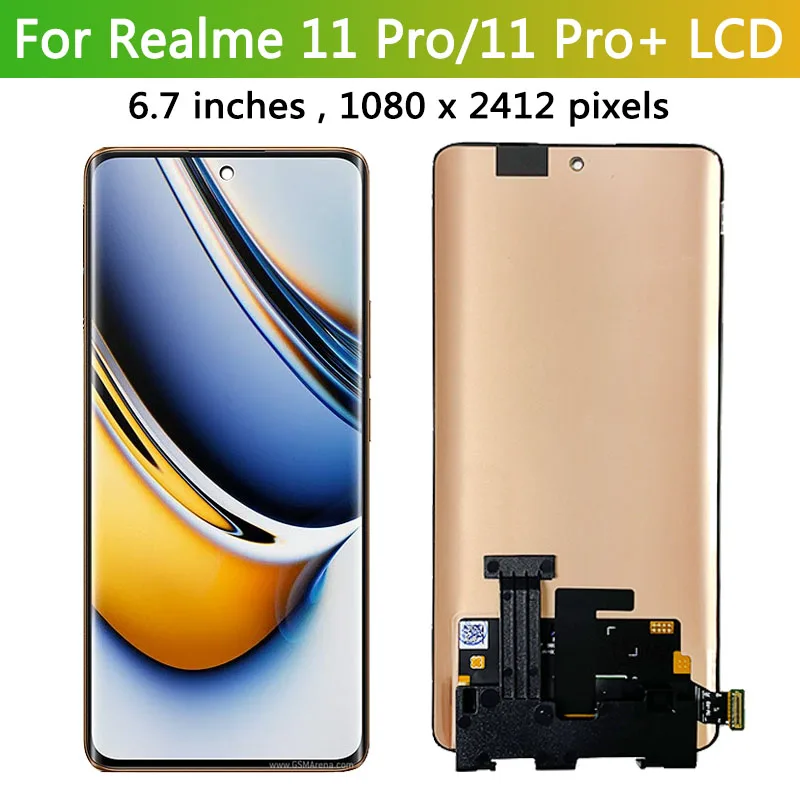 6.7-inch AMOLED Screen for Realme 11 Pro+ Plus 4 6.7-inch AMOLED Screen for Realme 11 Pro+ Plus - Image 4