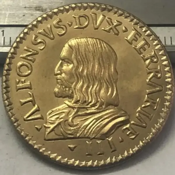 1505-1534 Italy Copper Copy Coin - Image 3
