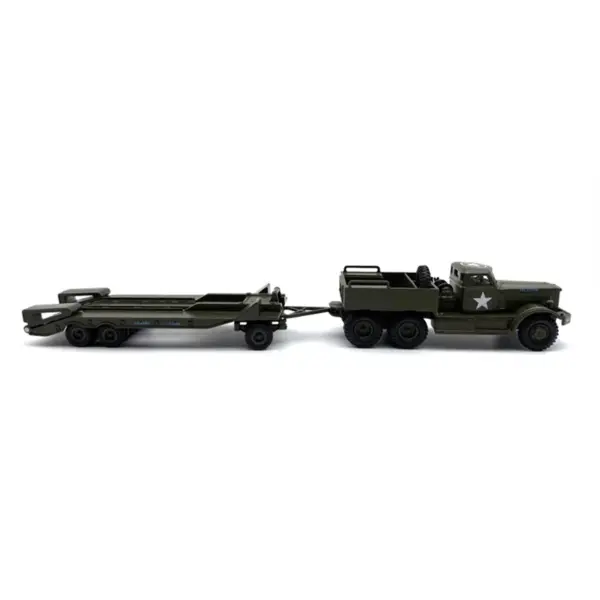 1/76 Scale U.S. Army Diamond T Model Alloy Display Trailer - Image 6