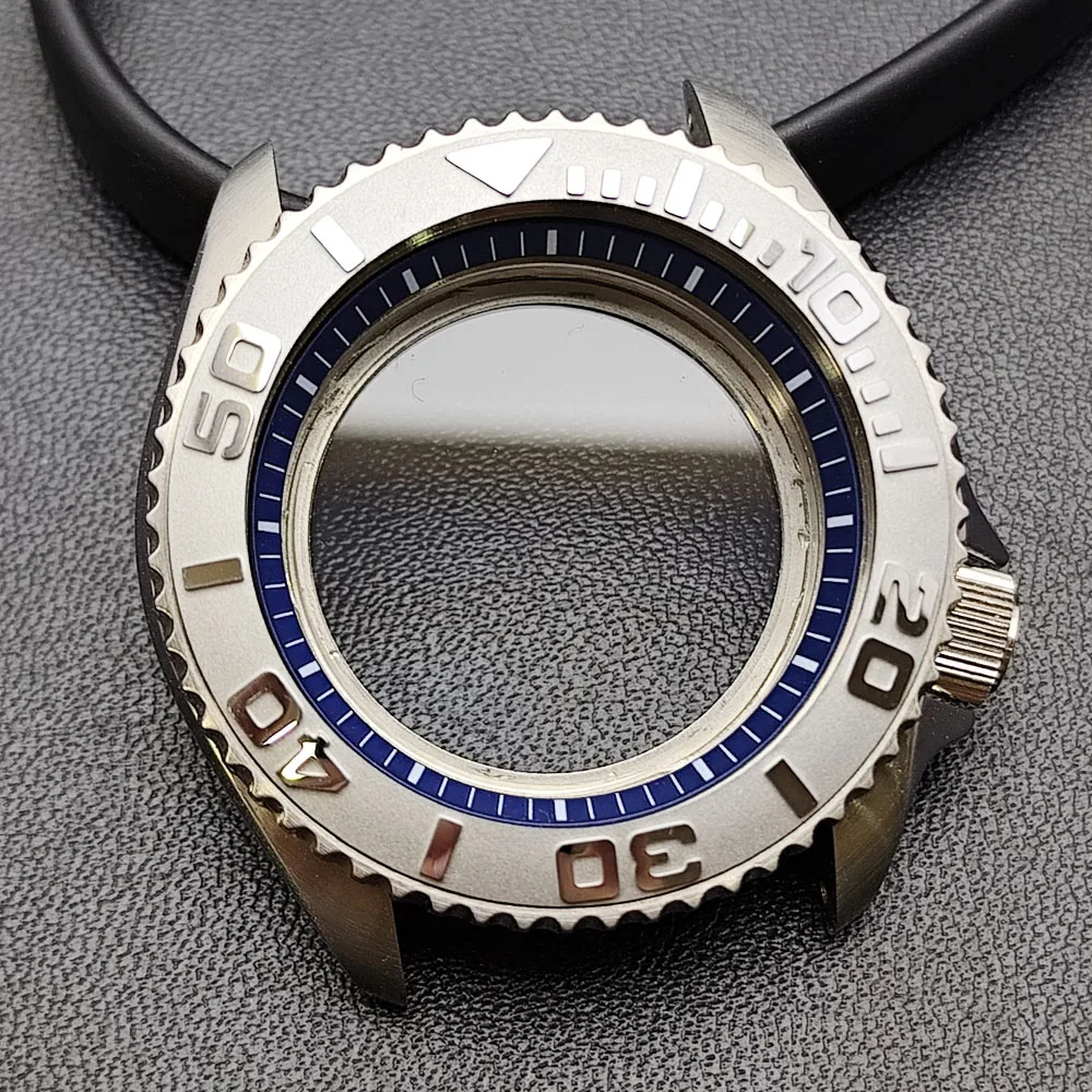 42mm Black Matte Watch Case for NH35 Movement 28 42mm Black Matte Watch Case for NH35 Movement - Image 28