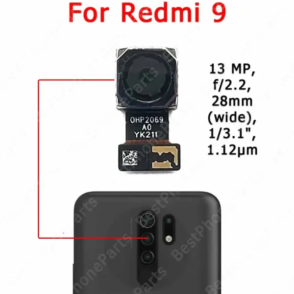 Xiaomi Redmi 9C/9T/9/9A Rear Camera Module Replacement - Image 15