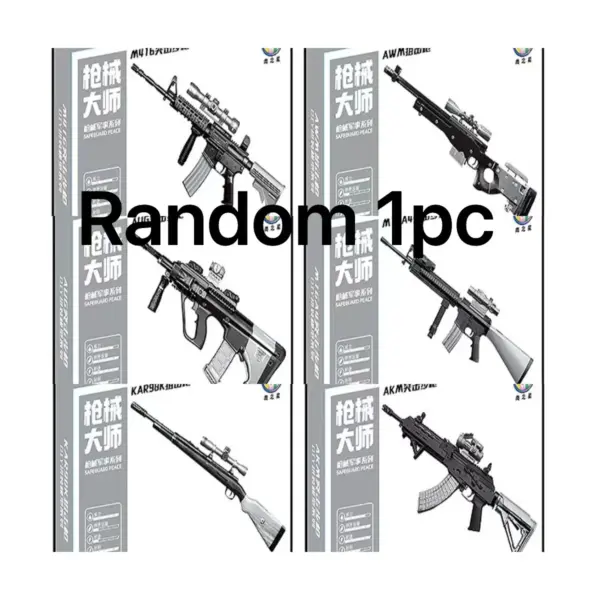 1/6 Scale Assault Rifle Model Set for Action Figures - Image 7