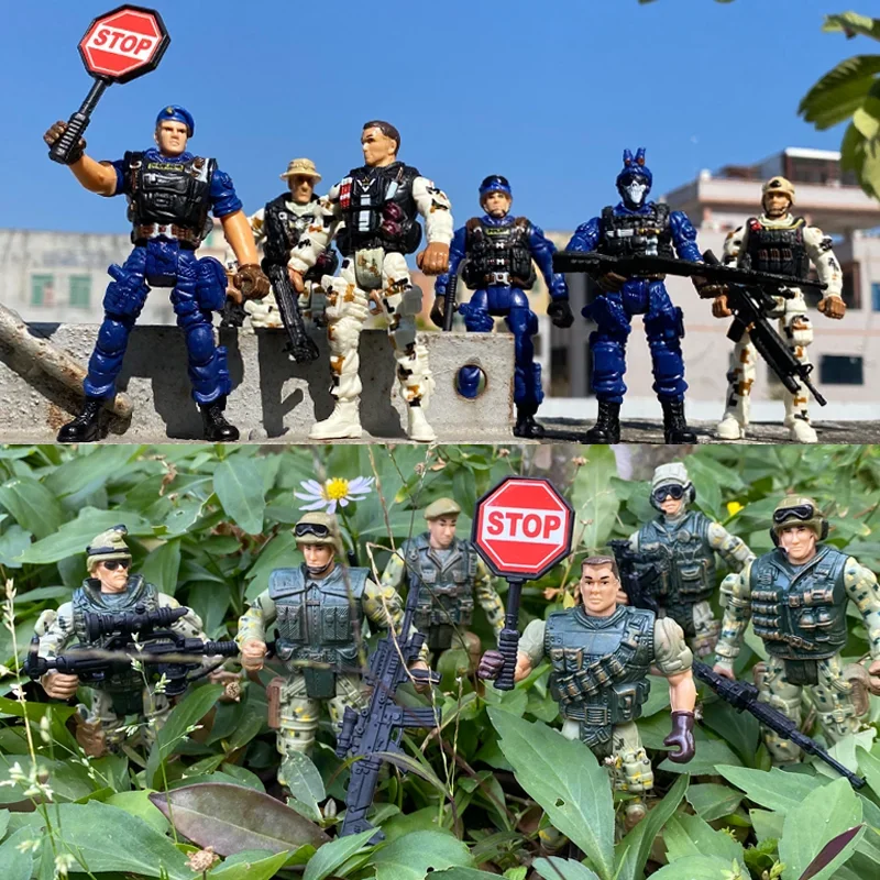 Military Snow Navy Action Figure for Kids 5 Military Snow Navy Action Figure for Kids - Image 5