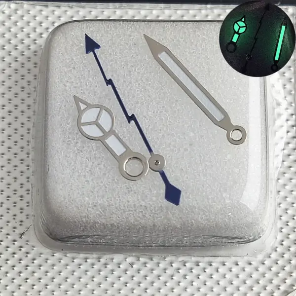 NH36 Watch Hands with Super Luminous Green Tips - Image 8