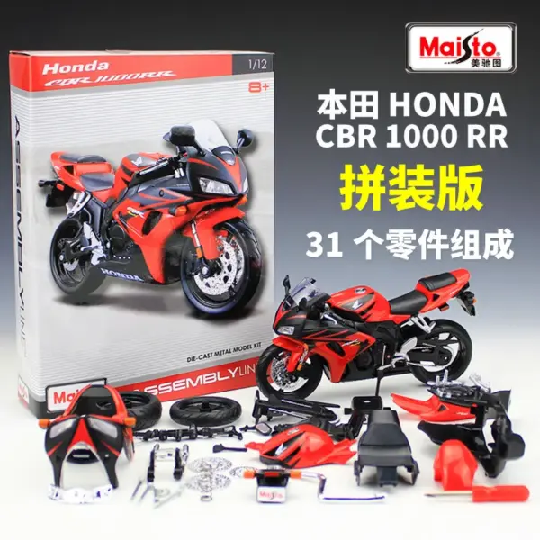 Maisto 1/12 Ducati X Diavel S Diecast Model - Image 14