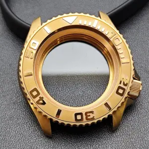 42mm Black Matte Watch Case for NH35 Movement 222 S2a9bf8371b5944369d05599df091e3f6u 2