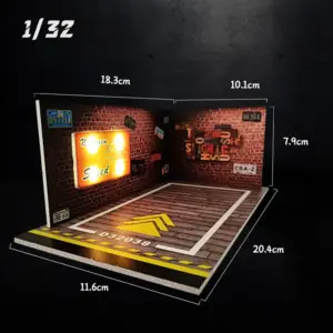 1/24/32 Scale Diecast Underground Parking Lot Model 28 S2acea5f6209342378830cdda2e498421K 2