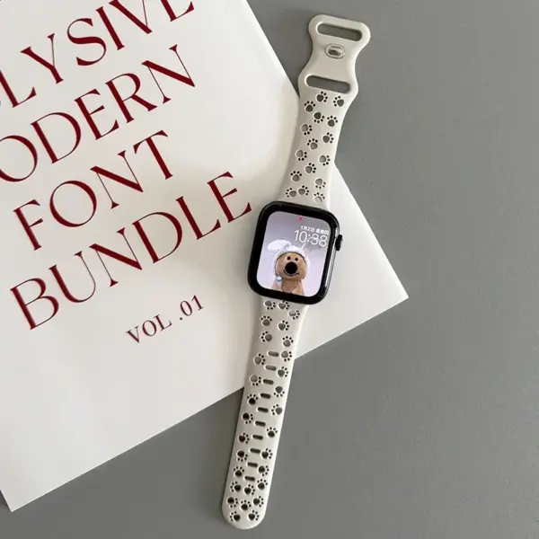 Silicone Watch Strap for Apple Watch Series 9-4 - Image 10