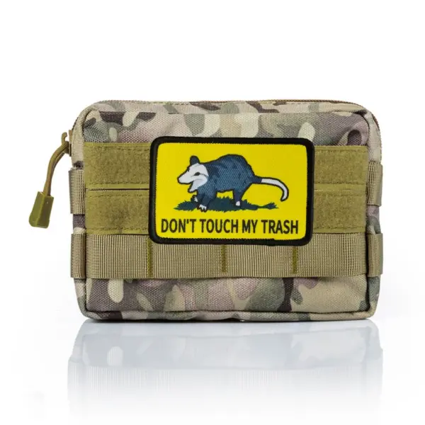 Don't Touch My Trash Morale Badge Patch - Image 6