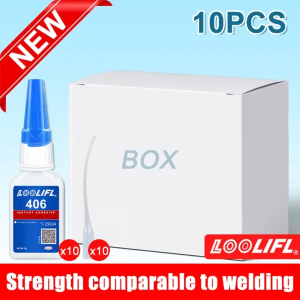 LOOLIFL 406 Super Glue 20ml Fast-Drying - Image 7