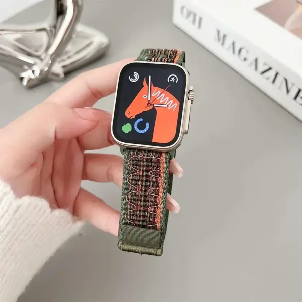 Nylon Loop Strap for Apple Watch Ultra 2 49mm - Image 3