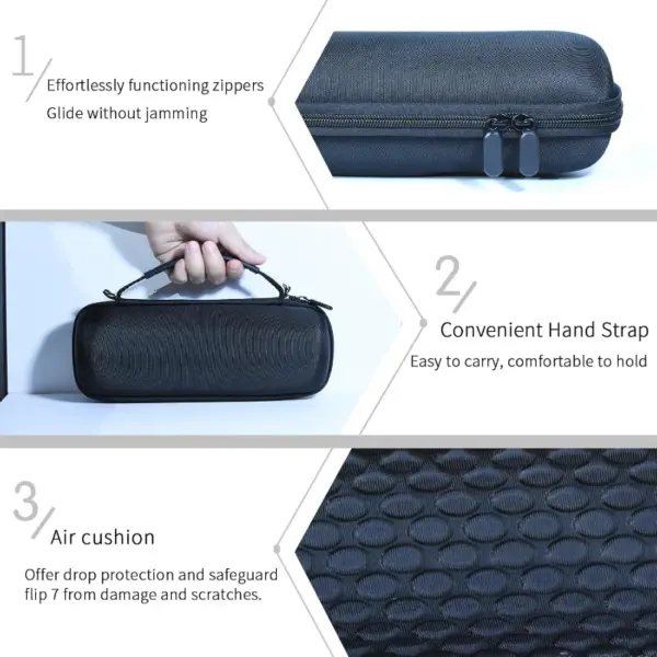Hard EVA & Silicone Travel Case for JBL Flip 7 Speaker - Image 6