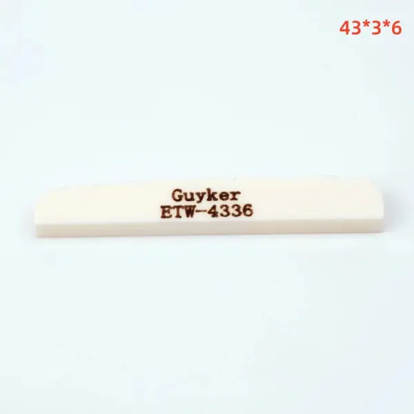 Guyker 42/43mm Bone Nut for Electric Guitars - Image 4