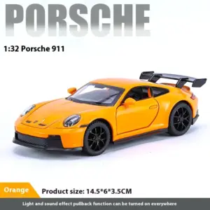 1:32 Porsche 911 GT3 Diecast Model Car 16 S2b31dfd828974d34931d229a267e85a9J
