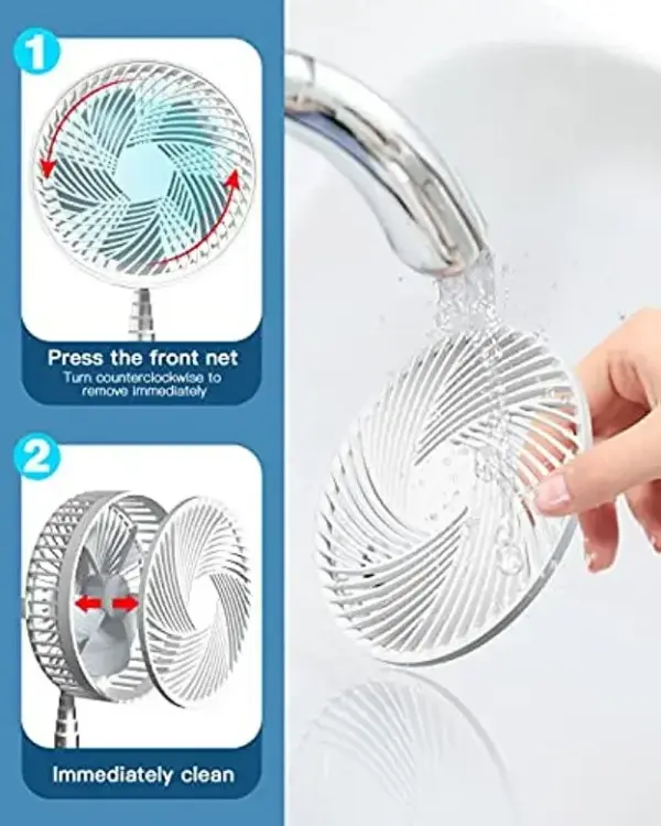 Xiaomi Portable Adjustable Floor Fan 3-Speed - Image 5