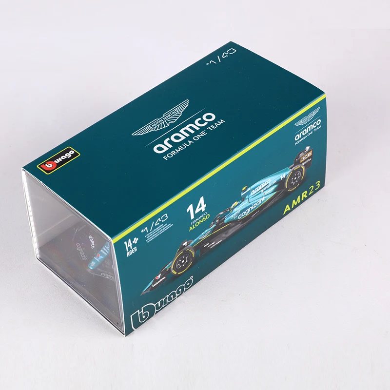 Bburago 1:43 Aramco F1 AMR23 Model Car 3 Bburago 1:43 Aramco F1 AMR23 Model Car - Image 3