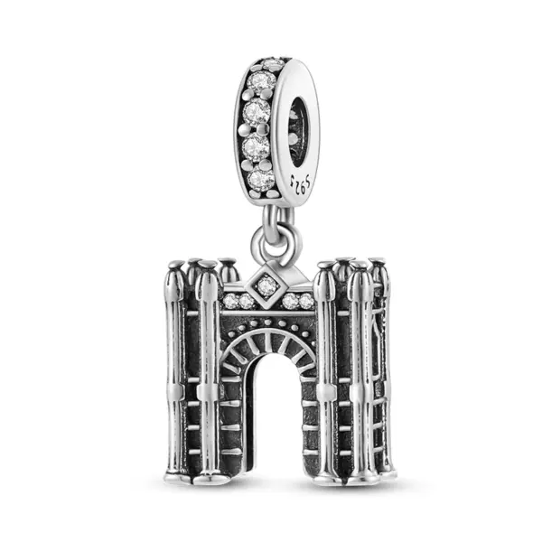 Travel Rome Paris Plane Charm for Jewelry - Image 31