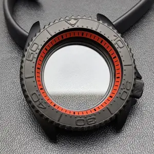 42mm Black Matte Watch Case for NH35 Movement 260 S2c158f242b244a12b0862ee81b8dbbf15 2