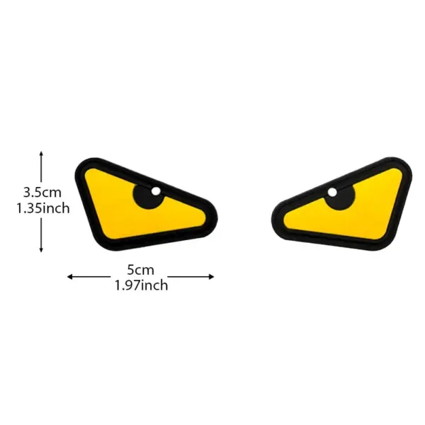 EYES 3D PVC Rubber Badge for Clothing - Image 2
