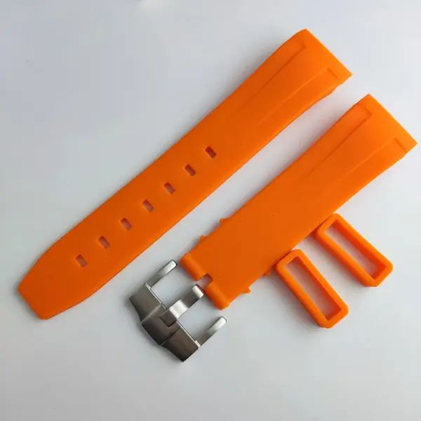 Special 22mm Grey Rubber Watchband for 007 Case - Image 19