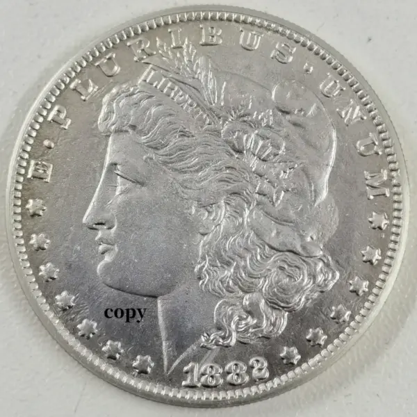 Replica US 1878-CC Morgan Silver Dollar Coin - Image 6