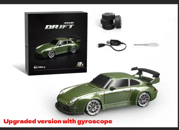 Upgraded 1/20 Scale RC Drift Car with Obstacles - Image 2