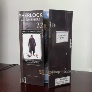 Holmes 221B Sherlock Action Figure Toy Collection 11 S2c8403db949b44209980ff4906cb6a59H
