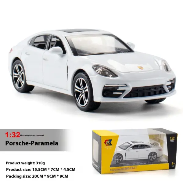 1:32 Porsche Panamera Diecast Model Car - Image 10