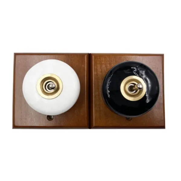 Retro Brass Wall Switch for Living Rooms - Image 2
