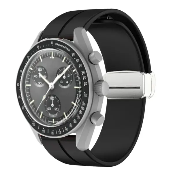 Silicone Strap for Omega MoonSwatch Planet Watch - Image 36