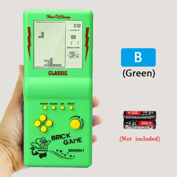 Retro Handheld Puzzle Game Console with 3.5 inches Screen - Image 9