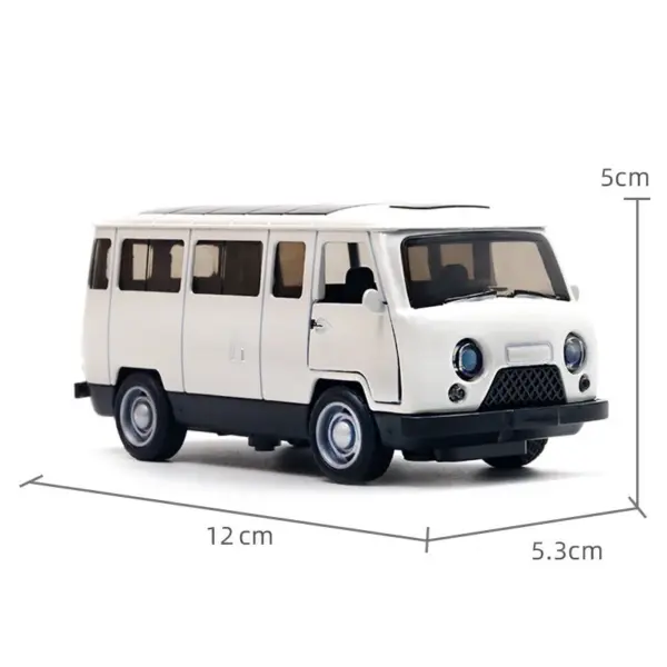 1:36 Alloy Vintage Pull Back Car Model for Collections - Image 5