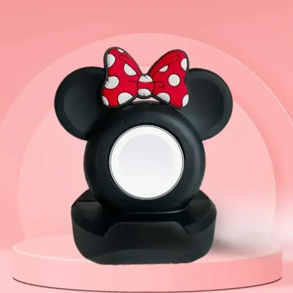 Cute Silicone Stand for Apple Watch Ultra & Series 1-10 - Image 5