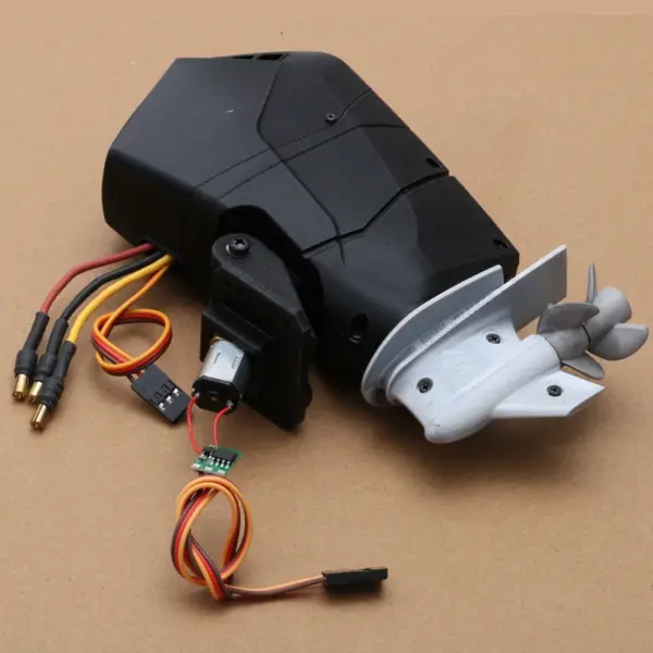 RC Boat Outboard Motor with Contra-rotating Propellers - Image 3