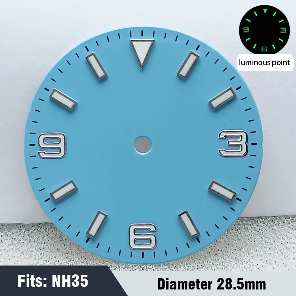 Men's Watch Dial NH35Nh36 Luminous Sterile Model 111 Men's Watch Dial NH35Nh36 Luminous Sterile Model - Image 111