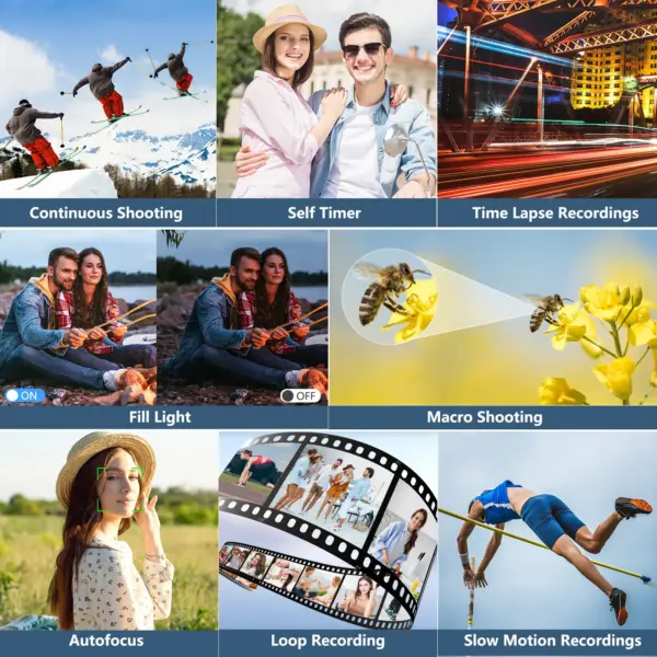 4K Digital Camera for Vlogging and Photography - Image 4