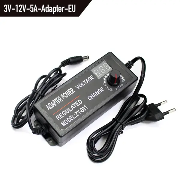 Adjustable DC Power Adapter 1V-36V for LED Strips - Image 8