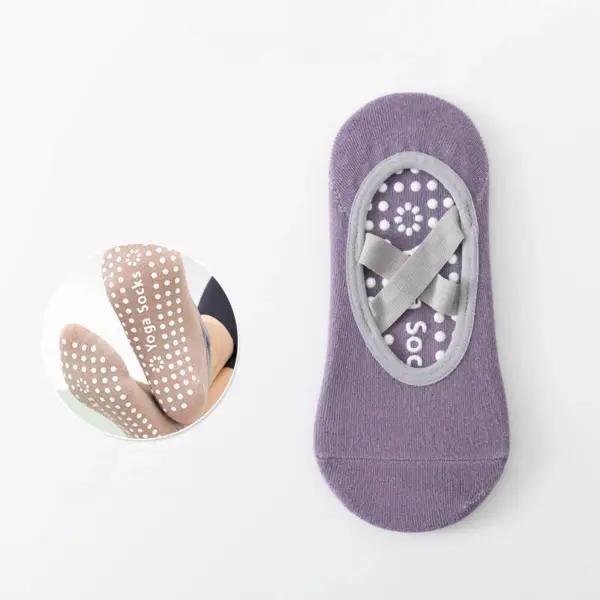 Women’s Non-slip Yoga Socks with Silicone Grip - Image 14