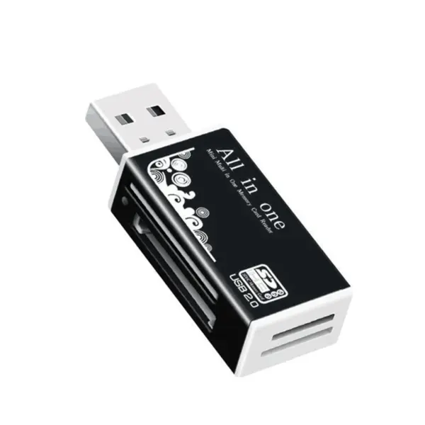 Alloy 4-Port USB2.0 Card Reader with LED Indicator - Image 7
