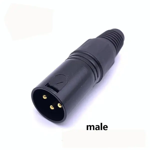 XLR DMX 3-Pin Microphone Cable Connectors - Image 7