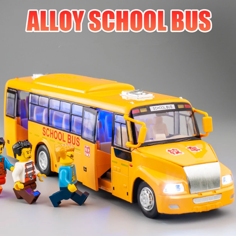 1/32 Alloy America School Bus Model Car 6 1/32 Alloy America School Bus Model Car - Image 6