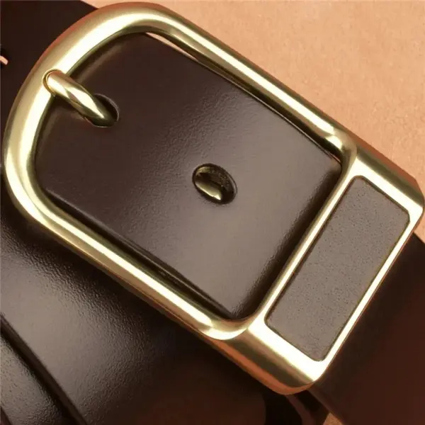 Premium Leather Casual Belt for Men - Image 3