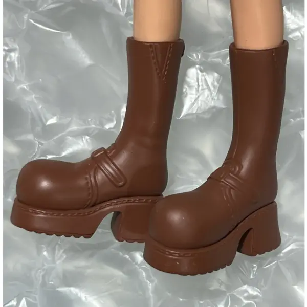 High-Heeled Doll Shoes and Boots Set for Bratz and Monster High - Image 34