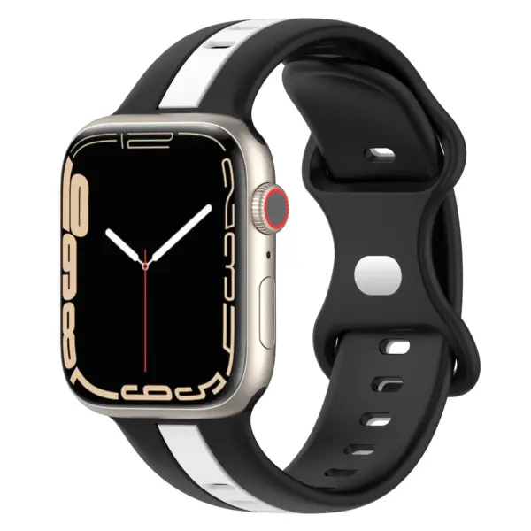 Silicone Sport Loop Strap for Apple Watch Series 10-2 - Image 17