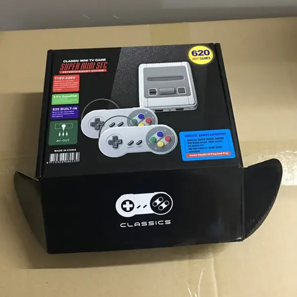 620 Games Mini TV Game Console with Handheld Controllers - Image 6